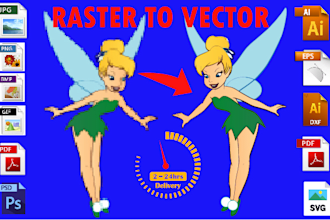 convert raster image to vector