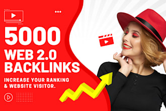 build 5000 web 2 0 backlinks
