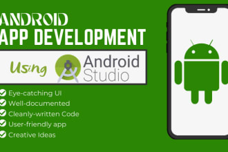 build native android app in android studio for all android devices