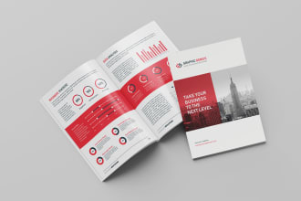 do a booklet, proposal, catalog, bifold or trifold brochure