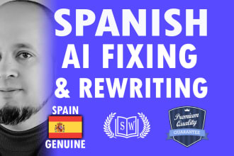 rewrite your ai generated texts, copywriting content marketing