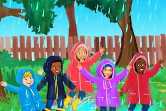 draw children book illustration