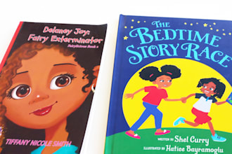 illustrate children story book cover illustration and story book cover