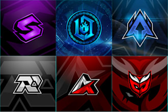 designs gaming esport logo with initials