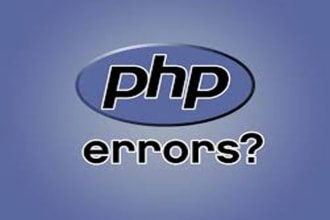fix PHP errors, issues and explain solution very fast