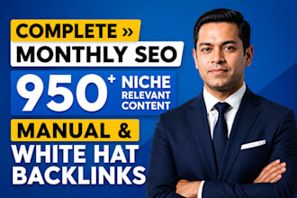 do monthly off page SEO service using authority white hat dofollow backlink