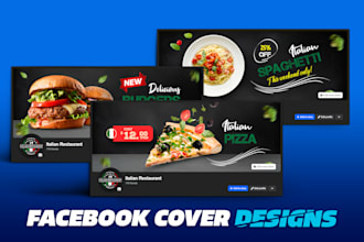 create professional facebook and linkedin cover design