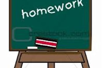 do assignments or homework in two days