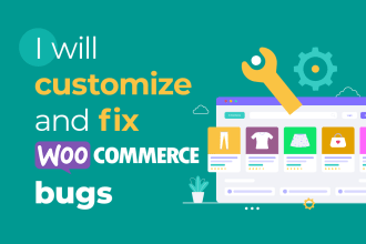 customize and fix woocommerce