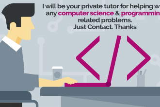be your private tutor for computer science problems and programming