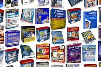 give you Quality written 50 Ebooks with Full Master Resale Rights with own individual Sales Page