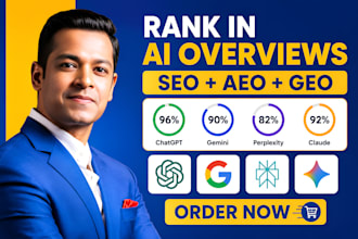 build ai visibility score to rank website in chatgpt, gemini with GEO aeo SEO