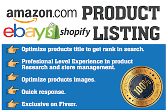 do professional product listing services for 30 plus ecommerce platforms