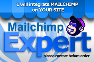 integrate or embed mailchimp on your site