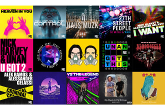 create an album, ep, single or mixtape cover