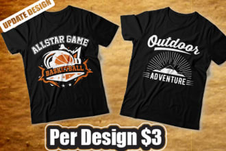 make custom t shirt design for merch by amazon
