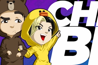 draw your chibi for social networks
