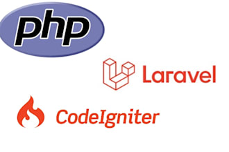 develop laravel, codeigniter, or PHP website and fix errors