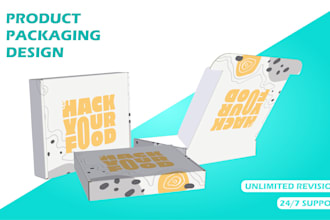 do product packaging design, box design, mailer box, subscription box and 3d
