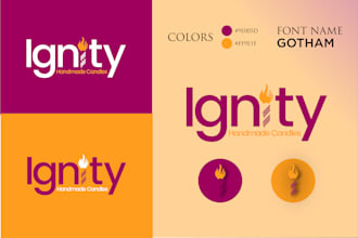 do minimalist logo, brand style guide, branding kit with brand identity design