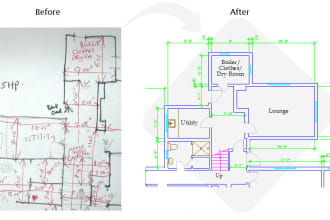 do your sketch to cad file or convert pdf to cad