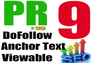give you over 60 pr6 to pr9 dofollow high quality BACKLINKS sites that you can add your site on and move to google first page