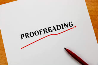 proofread your korean document