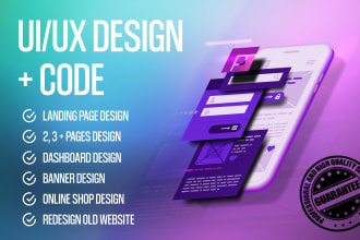 create UI UX design framer and convert in code