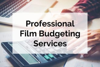 create a professional budget for your film
