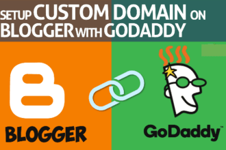 add a custom domain on blogger for godaddy