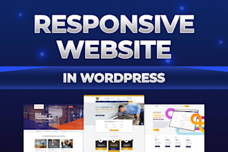 do responsive wordpress website development using elementor pro