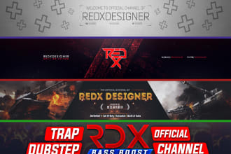 make the best gaming banners for youtube