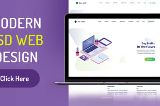 design flat modern web templates