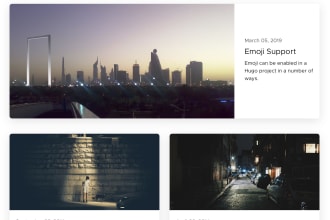 build a hugo website for you