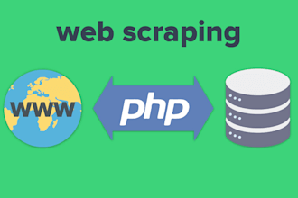 write a website data crawler