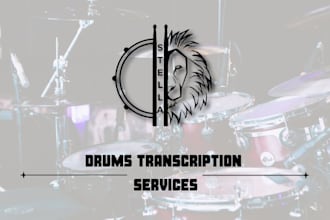 do a drum transcription of your favourite song in one day