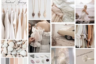 create inspirational fashion moodboards