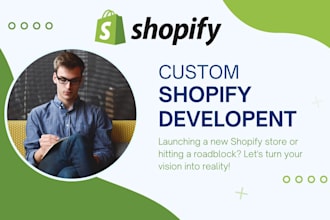 be your shopify developer