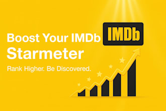 promote your imdb page and get you guaranteed starmeter boost