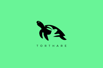 create minimalist business logo design for your brand identity