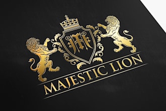 create a vintage, retro, luxury business logo design in 24 hours