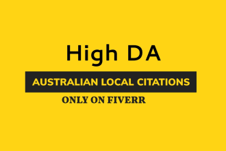 do top local australian citation to boost your rankings on google