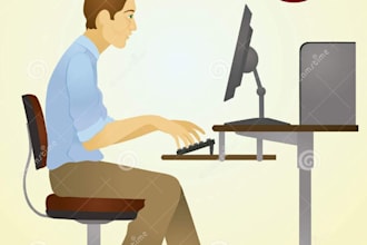 fast english data typing