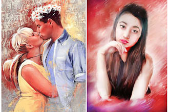 make painting in 3 hour