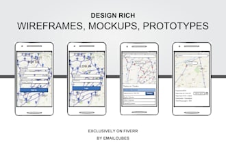 design wireframes mockups prototypes