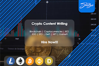 write a bitcoin, blockchain, nft or crypto article for you