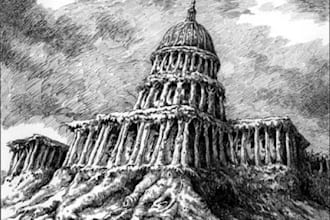 create stunning pen and ink illustration for you