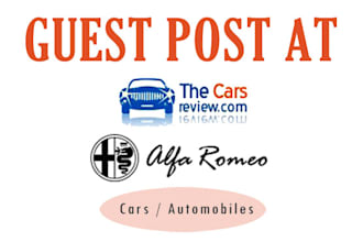 post guest article on my auto car related sites