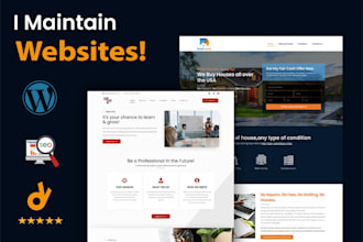 maintain your wordpress website