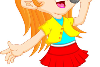 give cartoon voice overs